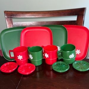 Vintage Tupperware Christmas series